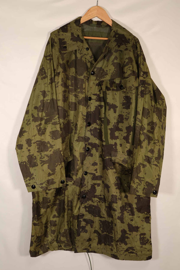 Real 1967 Australian Army camouflage raincoat, used E