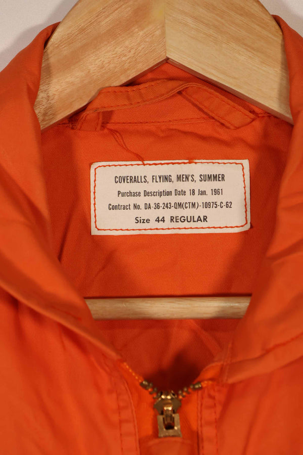 実物 1962年製 アメリカ空軍 USAF K2-B 未使用品 レスキューオレンジ色