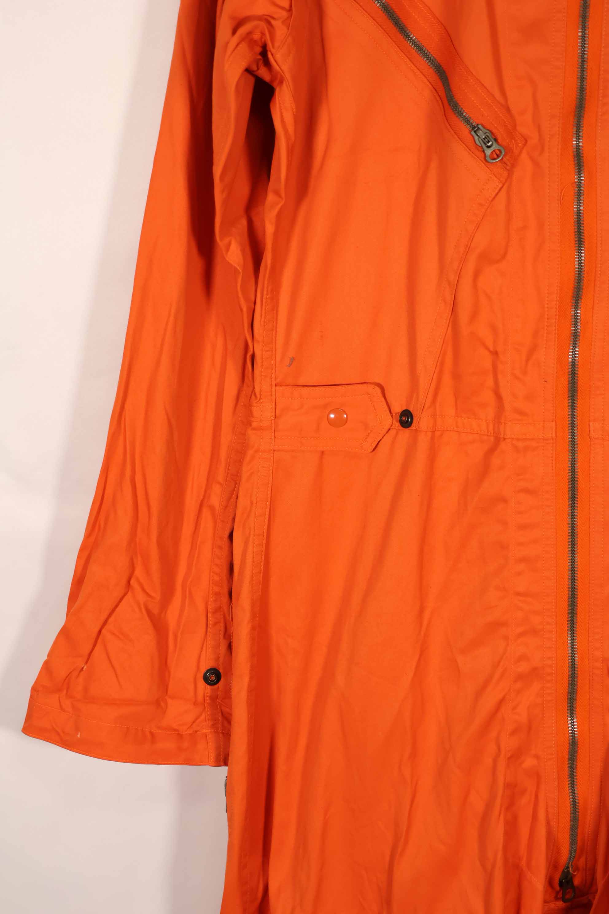 実物 1964年製 アメリカ空軍 USAF K2-B 未使用品 レスキューオレンジ色