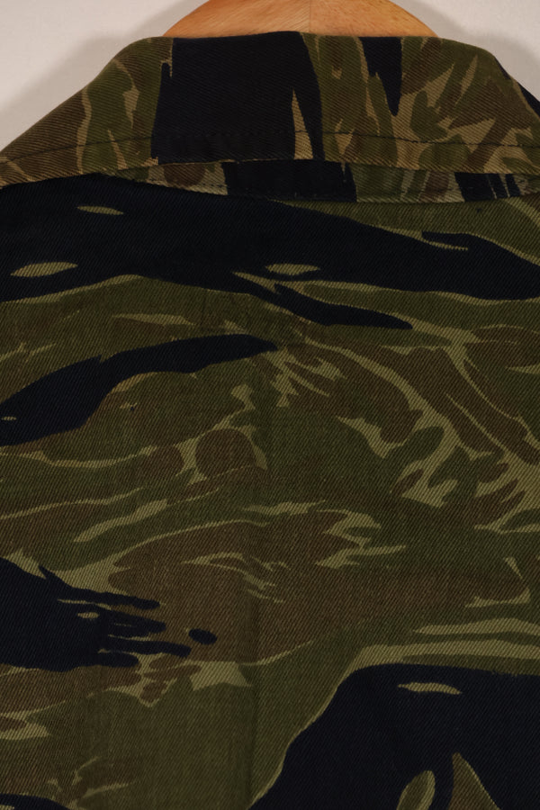 実物 タイガーストライプ TO78タイガー ジャケット 状態良い A-Lサイズ パッチ後付け