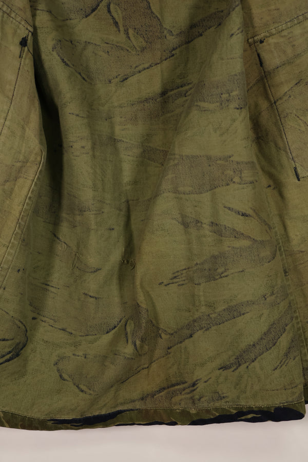 実物 タイガーストライプ TO78タイガー ジャケット 状態良い A-Lサイズ パッチ後付け