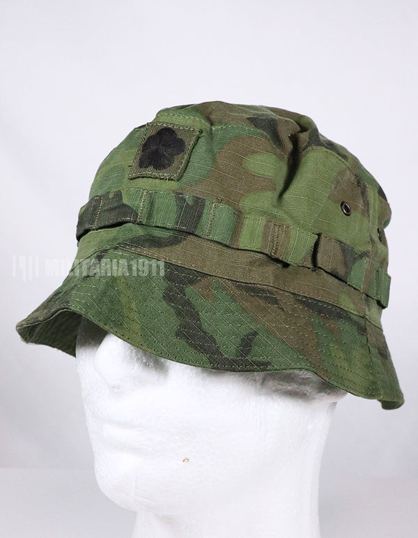Replica ERDL Short Brim Boonie Hat ARVN with Grade Emblem