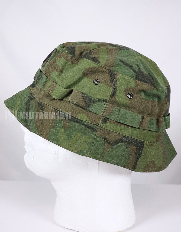 Replica ERDL Short Brim Boonie Hat ARVN with Grade Emblem