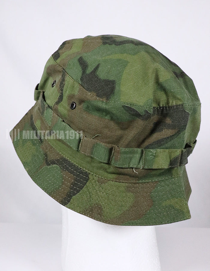 Replica ERDL Short Brim Boonie Hat ARVN with Grade Emblem