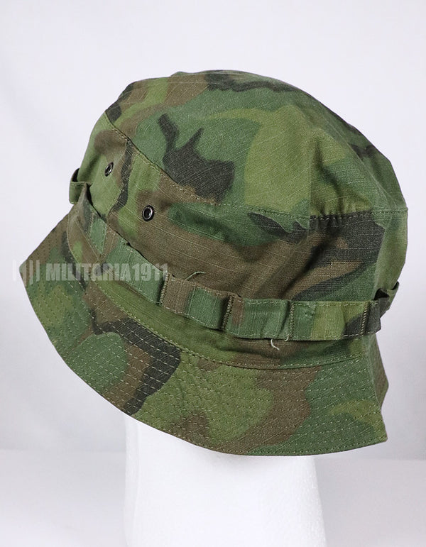 Replica ERDL Short Brim Boonie Hat ARVN with Grade Emblem