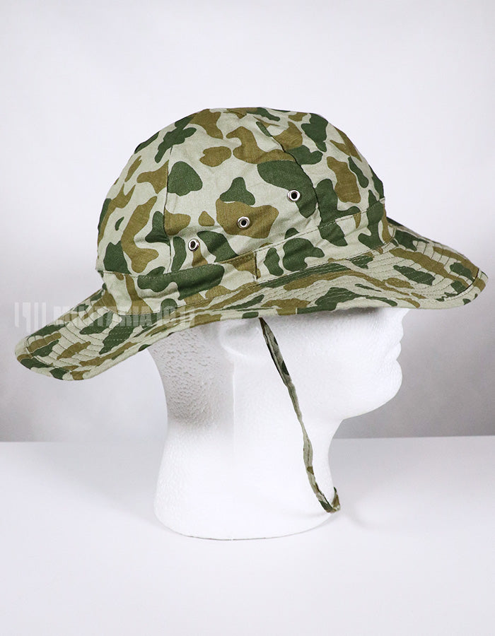 Replica North Vietnam NVA Dac Cong Camouflage Booney Hat - Almost Unused