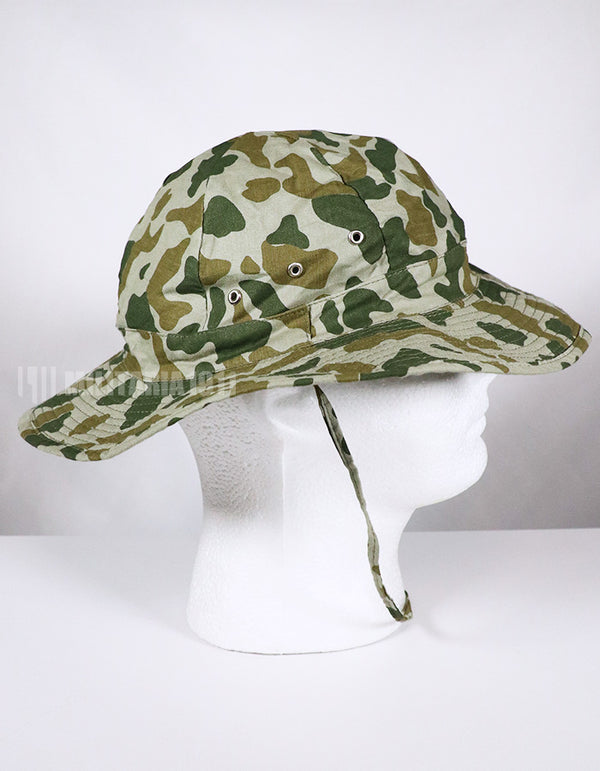 Replica North Vietnam NVA Dac Cong Camouflage Booney Hat - Almost Unused