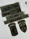 Patch set  "Apocalypse Now" movie Captain Willard insignia set, dress-up parts