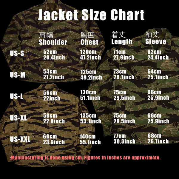 [Ships in early February 2027] MILITARIA 1911 2026 New Release  Tiger Stripe Cinema Edition Fabric  Souvenir Jacket