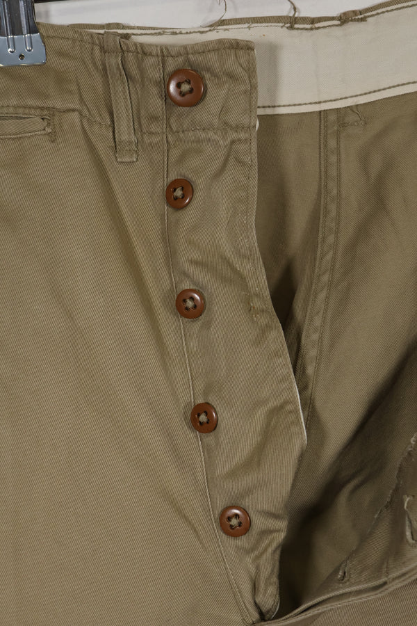 1960's U.S. Army Summer Uniform Pants, Chinos, Used.