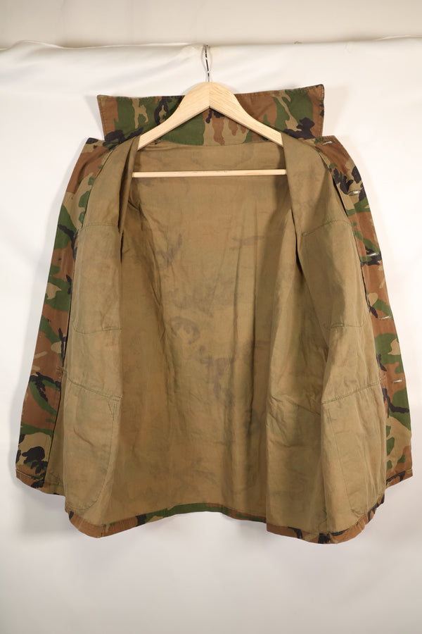 1970's Privately Procured Local Made US Military ERDL Camouflage Copy Fatigue Jacket, Used