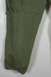 1968 4th Model Jungle Fatigue Pants, S-R, used, strong signs of use.