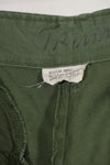 1968 4th Model Jungle Fatigue Pants, S-R, used, strong signs of use.