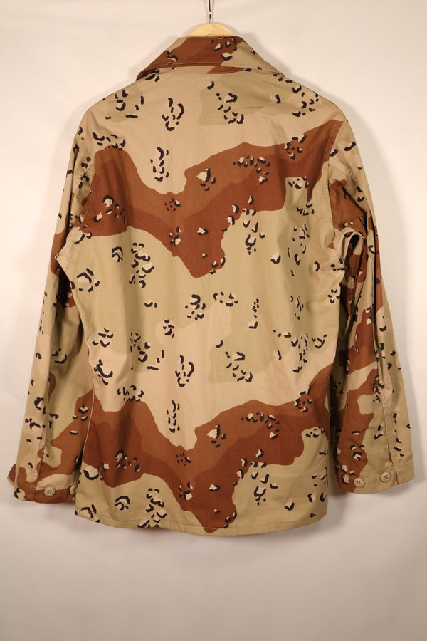 1990 Contract, M-R, U.S. Military, 6C Desert Pattern, Chocolate Chip Camo Jacket, in Good Condition