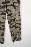 Real Late War Pattern Tiger Stripe Heavyweight Fabric Pants Used