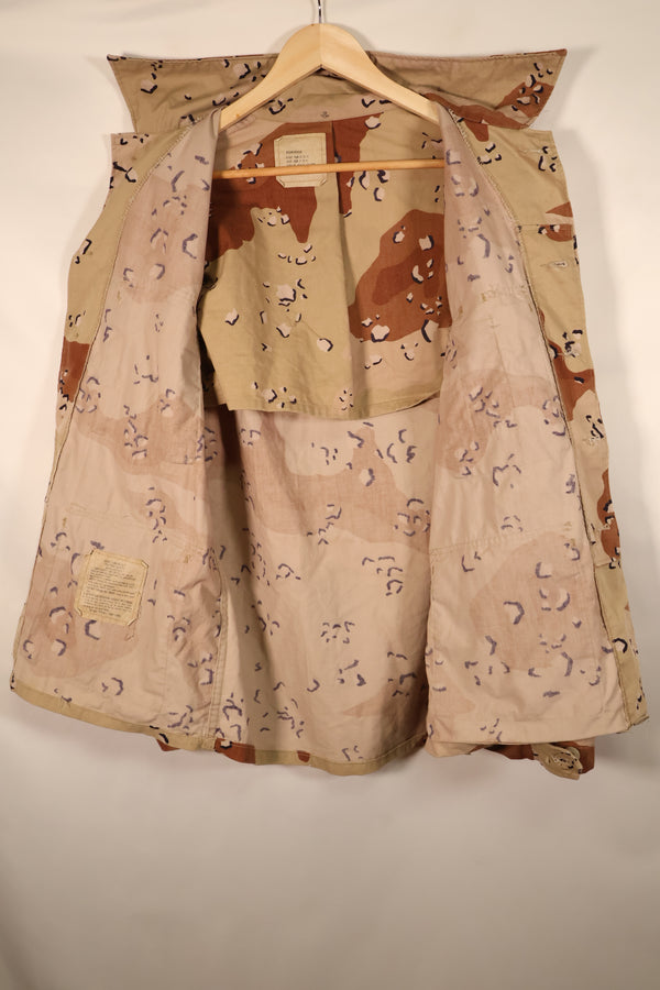 1983 Contract, M-R, 6C Desert Camo, Chocolate Chip Camo, Jacket, Used