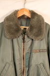 Mid-1950s Test Sample—Estimated Size L or X-LARGE—U.S. Air Force B-15D Flight Jacket—Experimental Test Sample—Good Condition
