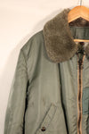 Mid-1950s Test Sample—Estimated Size L or X-LARGE—U.S. Air Force B-15D Flight Jacket—Experimental Test Sample—Good Condition