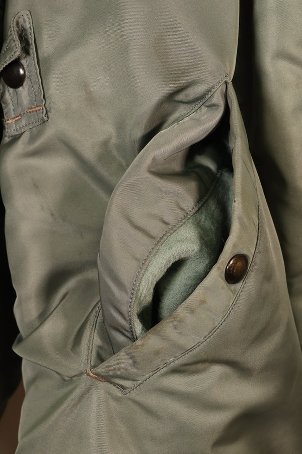 Mid-1950s Test Sample—Estimated Size L or X-LARGE—U.S. Air Force B-15D Flight Jacket—Experimental Test Sample—Good Condition