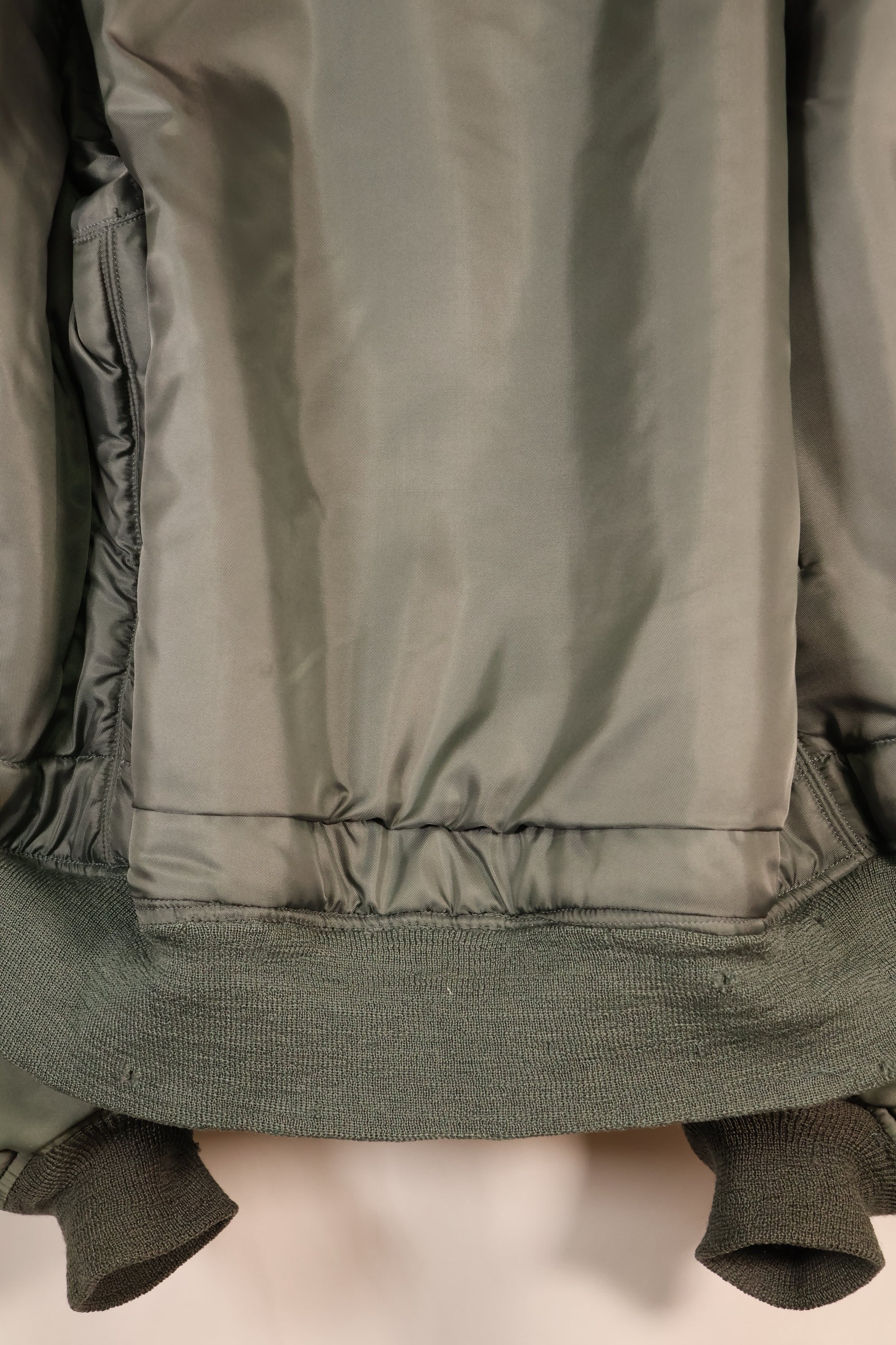 Mid-1950s Test Sample—Estimated Size L or X-LARGE—U.S. Air Force B-15D Flight Jacket—Experimental Test Sample—Good Condition