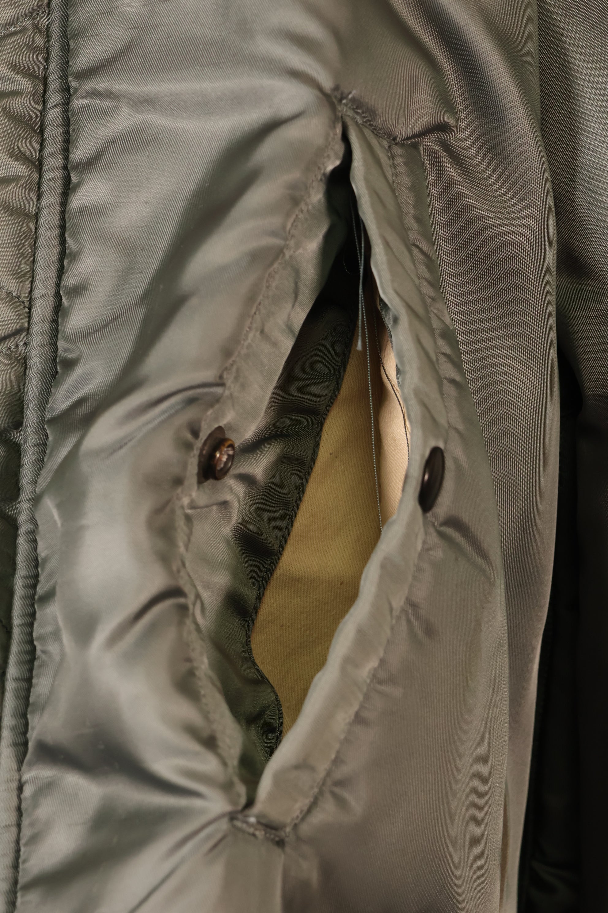 Mid-1950s Test Sample—Estimated Size L or X-LARGE—U.S. Air Force B-15D Flight Jacket—Experimental Test Sample—Good Condition