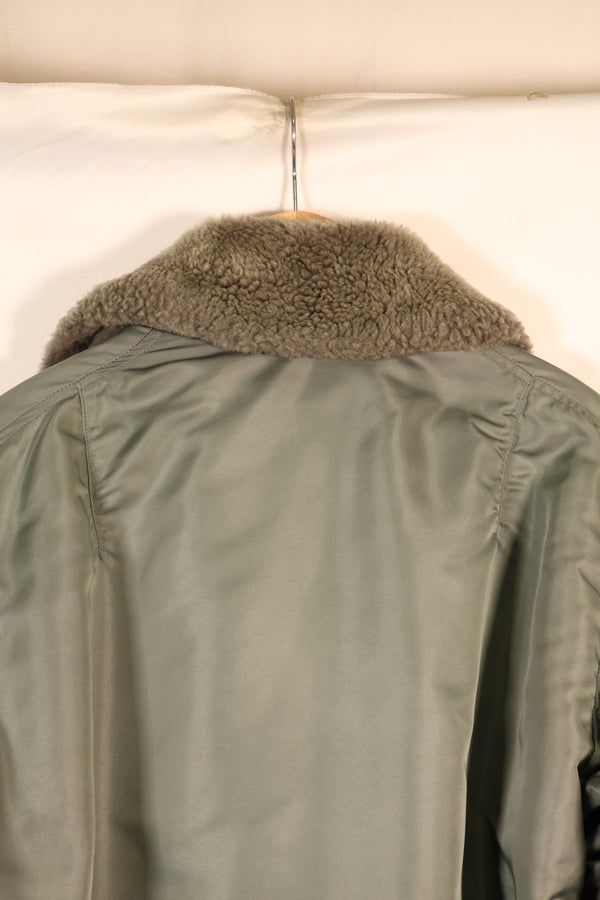 Mid-1950s Test Sample—Estimated Size L or X-LARGE—U.S. Air Force B-15D Flight Jacket—Experimental Test Sample—Good Condition