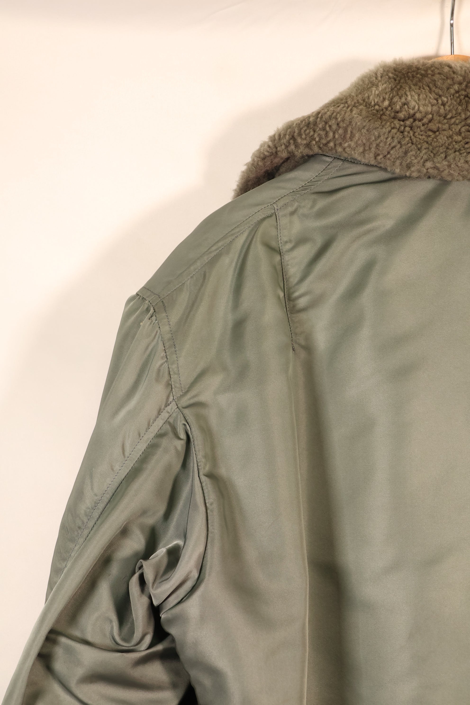 Mid-1950s Test Sample—Estimated Size L or X-LARGE—U.S. Air Force B-15D Flight Jacket—Experimental Test Sample—Good Condition