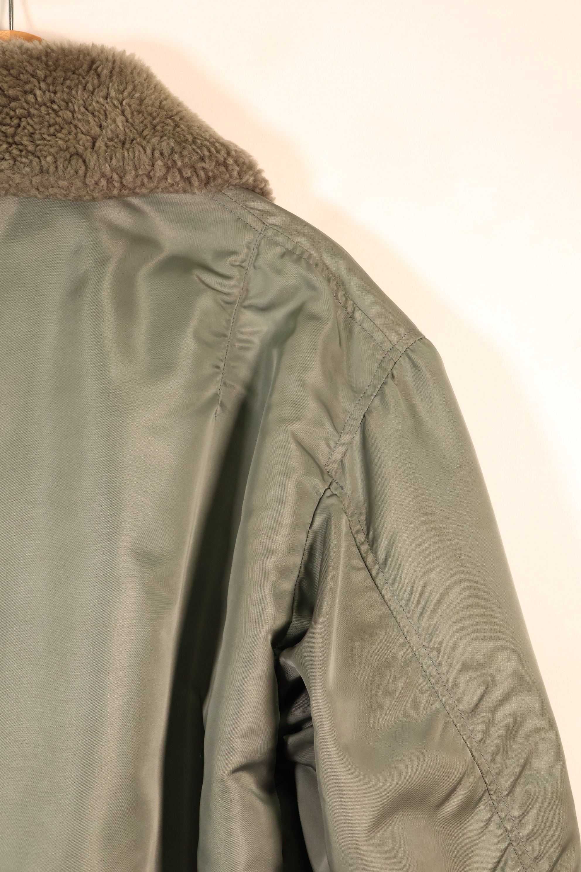 Mid-1950s Test Sample—Estimated Size L or X-LARGE—U.S. Air Force B-15D Flight Jacket—Experimental Test Sample—Good Condition