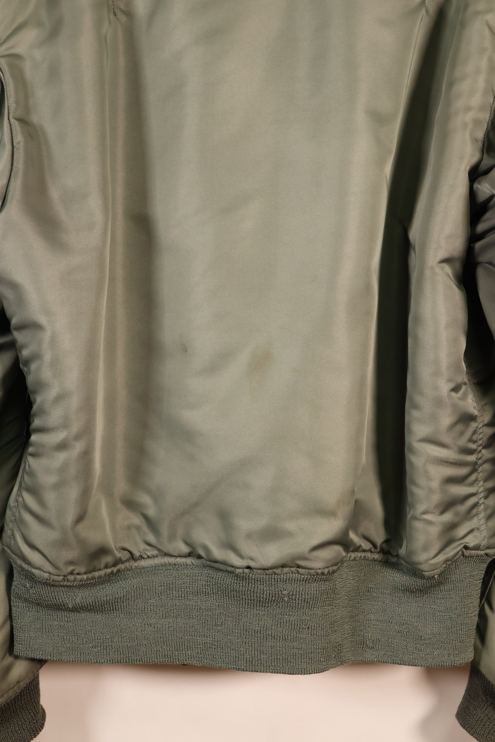 Mid-1950s Test Sample—Estimated Size L or X-LARGE—U.S. Air Force B-15D Flight Jacket—Experimental Test Sample—Good Condition