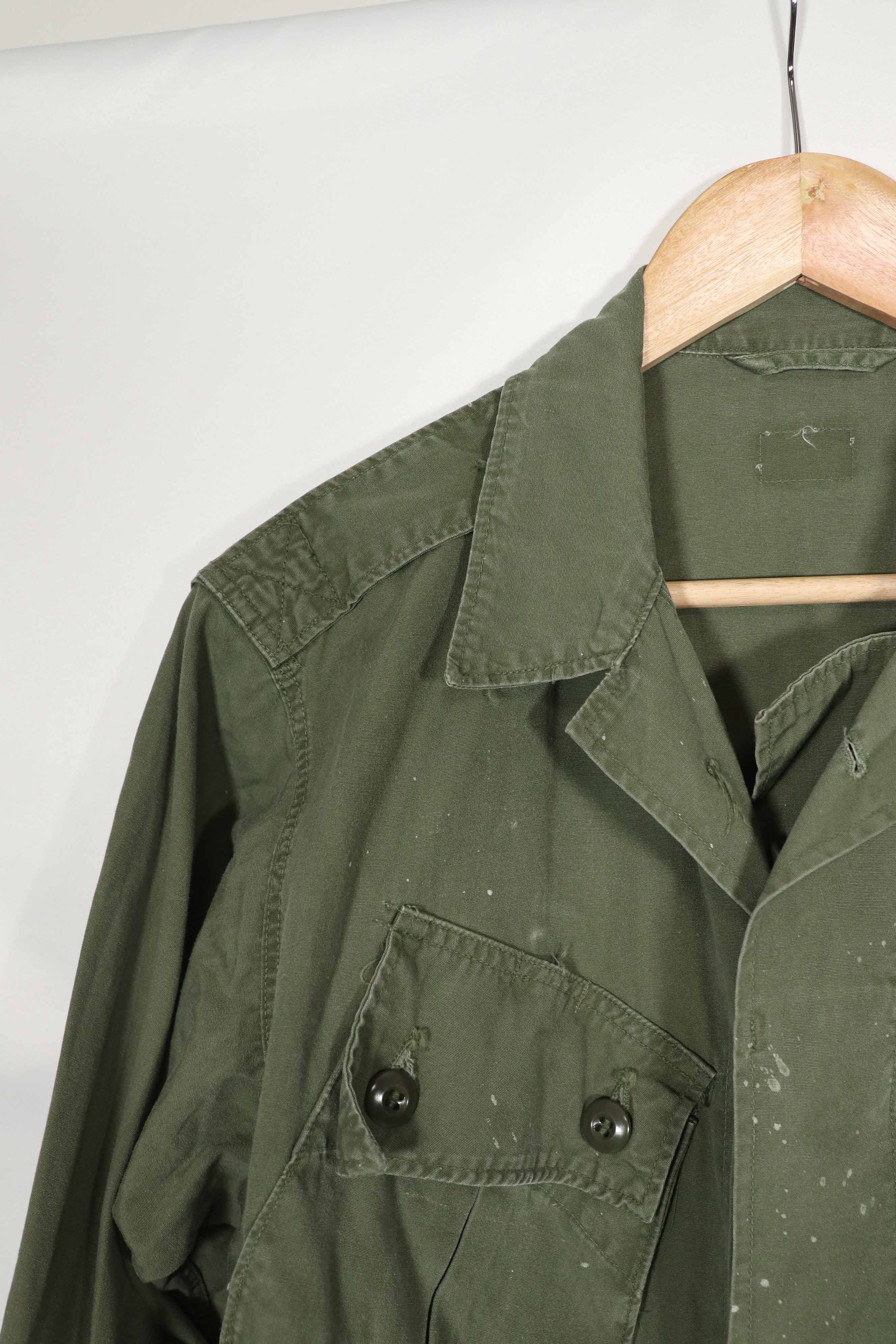 Real 1st Model Jungle Fatigue Jacket, estimated Small size, used.