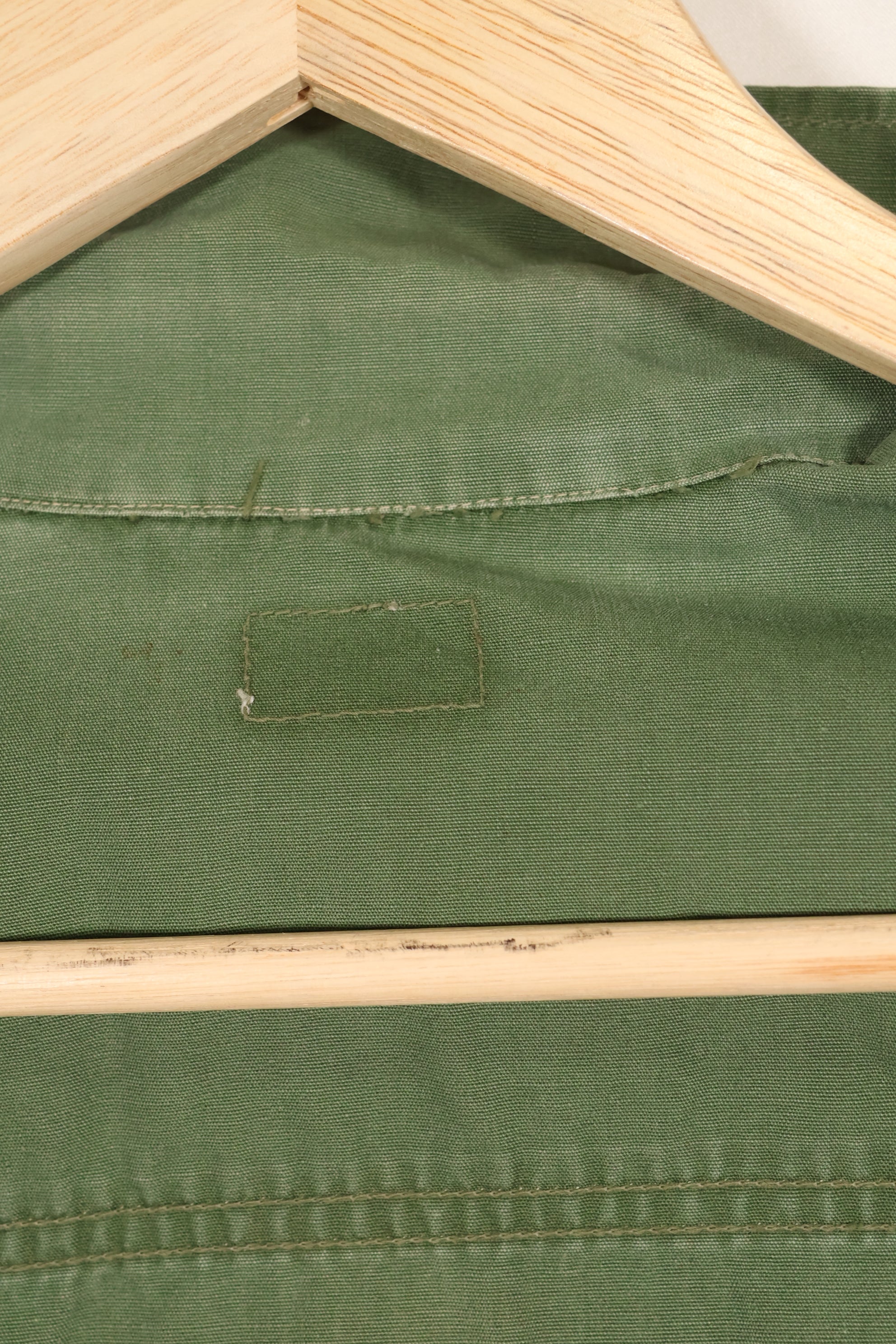 1967 Contract Estimated S-R 3rd Model Jungle Fatigue Jacket 73rd Surveillance Airplane Company  Patch First Attached Used