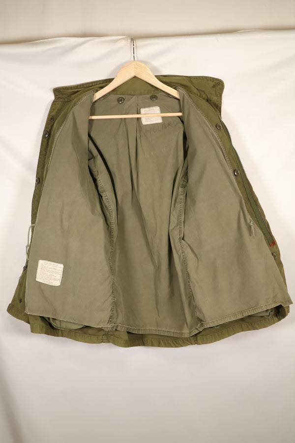 1974 Contract S-R M65 Field Jacket 3rd Model Jacket Used