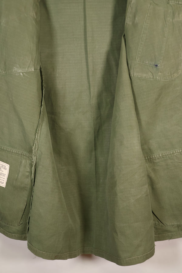 1968 Contract, S-R, USAF, 4th Model Jungle Fatigue Jacket, Short-Sleeve Custom, Used