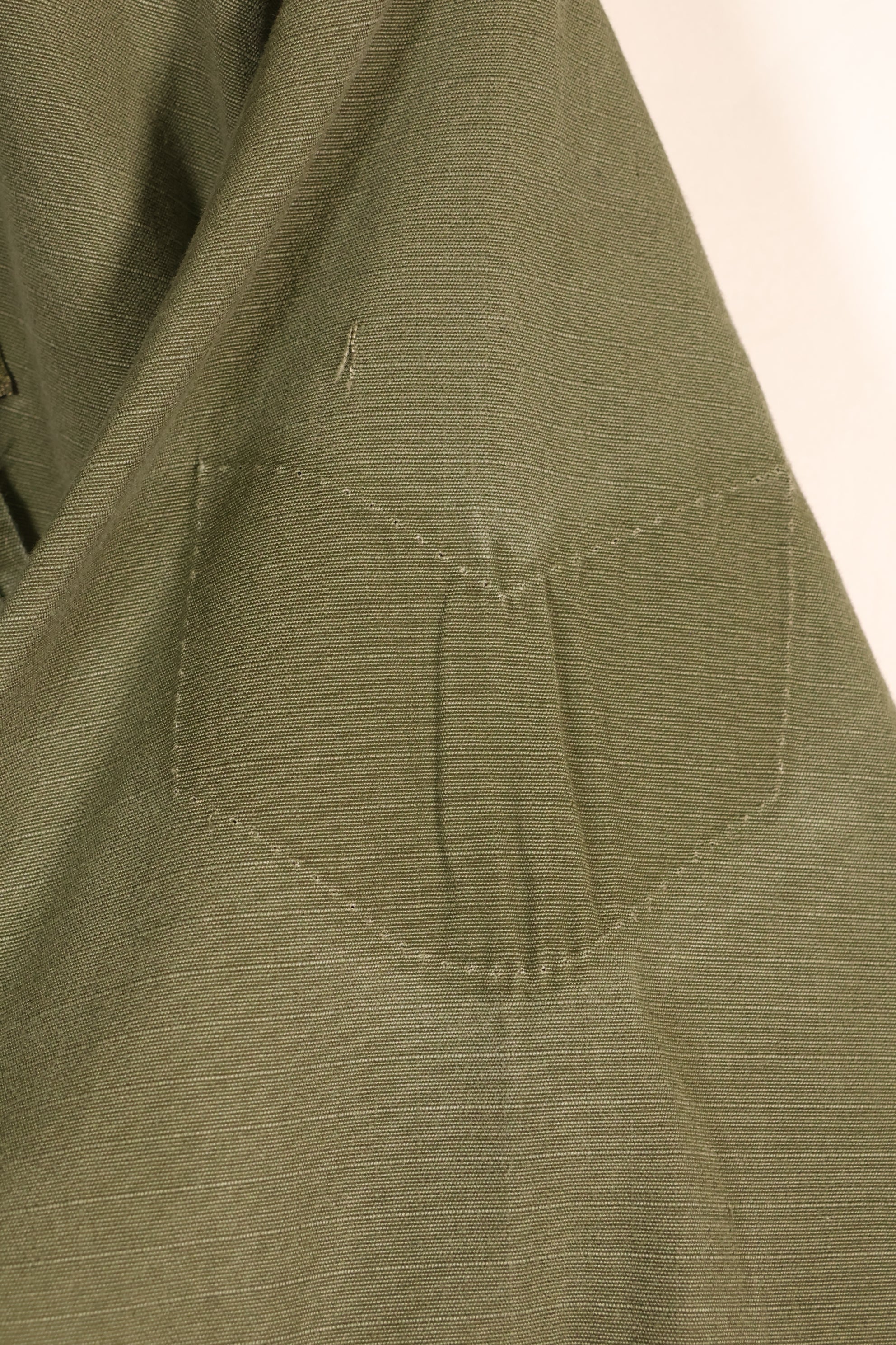 1969 Contract, S-R, USAF Issue, 4th Model Jungle Fatigue Jacket, Used