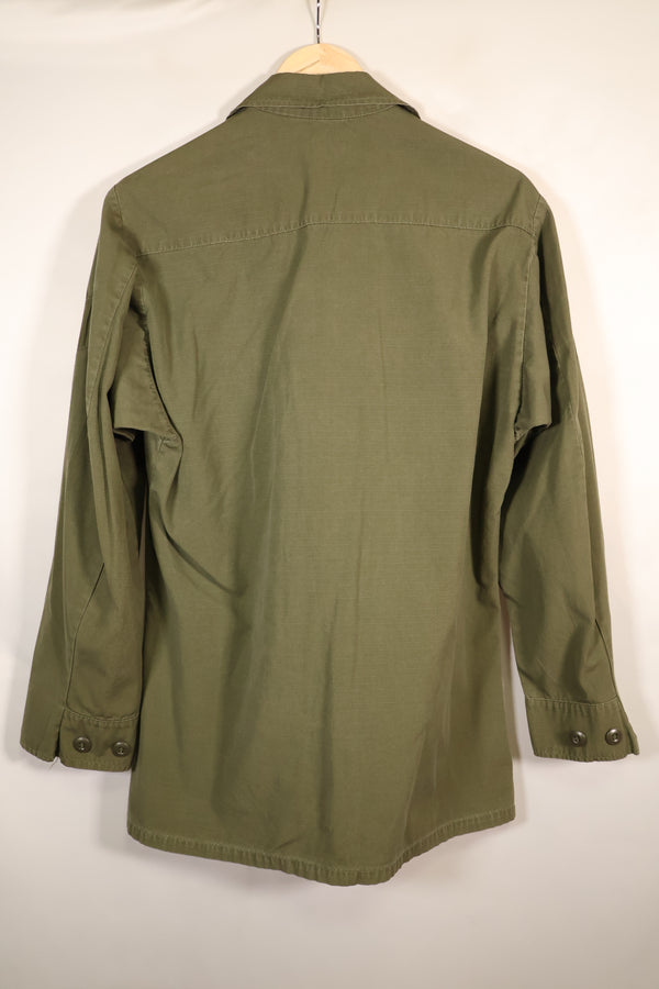 1969 Contract, S-R, USAF Issue, 4th Model Jungle Fatigue Jacket, Used