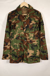 1980's Okinawa souvenir ERDL camouflage woodland camouflage locally made jacket, never used.