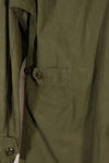 Real 1964 1st Model Jungle Fatigue Jacket, stained, faded, used.