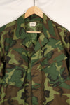 1969 Contract Deadstock M-R ERDL Green Leaf Camouflage Jungle Fatigue Jacket