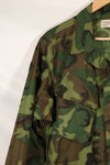 1969 Contract Deadstock M-R ERDL Green Leaf Camouflage Jungle Fatigue Jacket