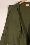 Real 1964 1st Model Jungle Fatigue Jacket, stained, faded, used.