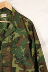 1969 Contract Deadstock M-R ERDL Green Leaf Camouflage Jungle Fatigue Jacket