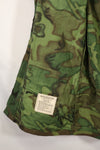 1969 Contract Deadstock M-R ERDL Green Leaf Camouflage Jungle Fatigue Jacket