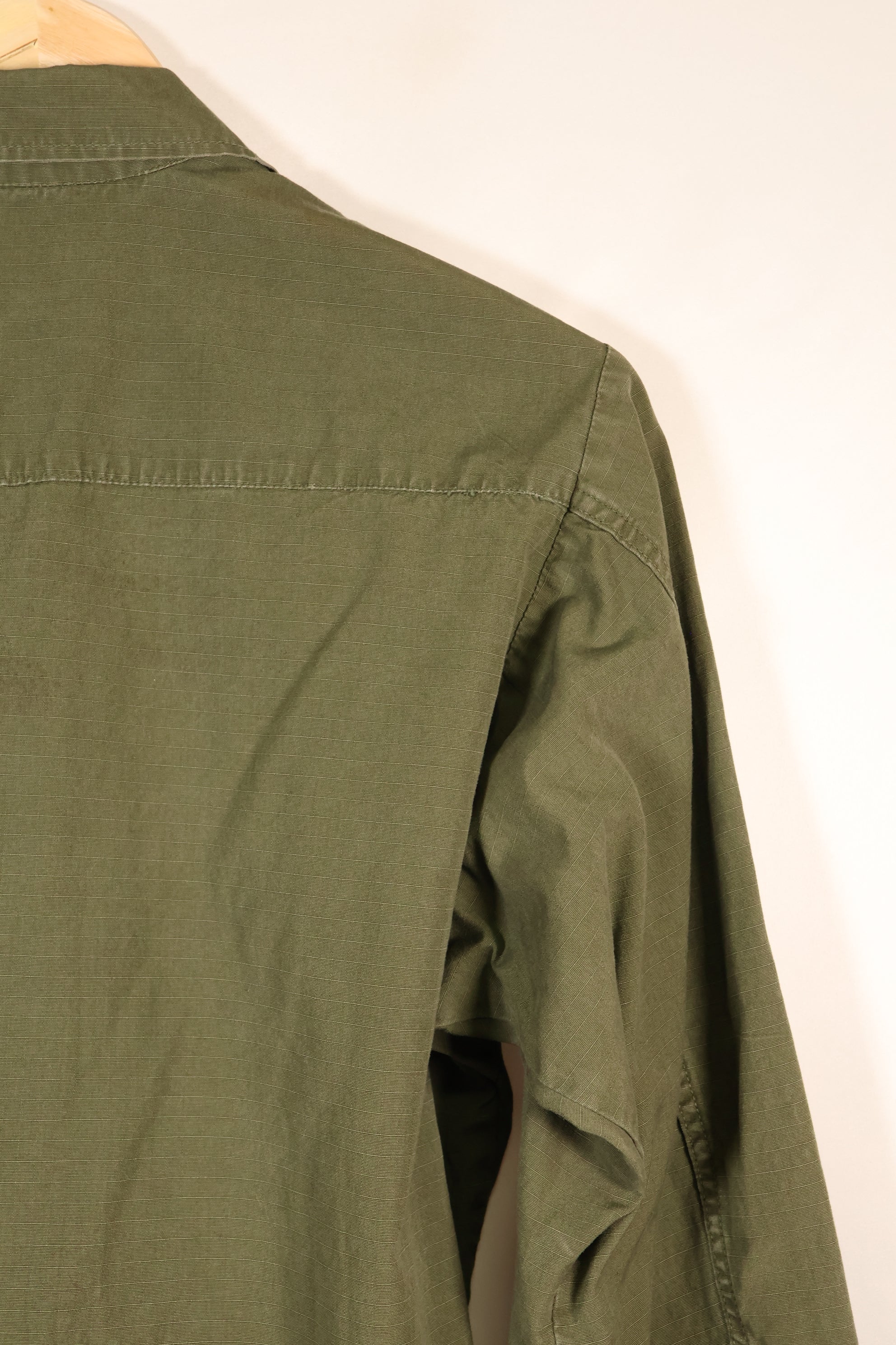 1969 Contract, Presumed S-R, 4th Model Jungle Fatigue Jacket, Patches Added Later, Used