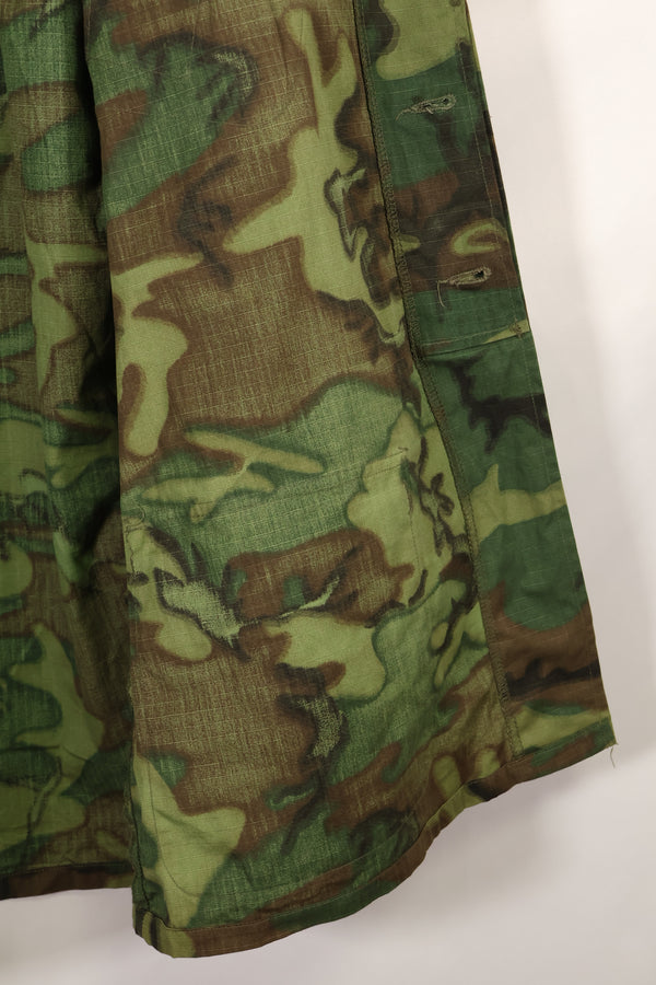 1969 Contract Deadstock M-R ERDL Green Leaf Camouflage Jungle Fatigue Jacket