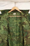 1969 Contract Deadstock M-R ERDL Green Leaf Camouflage Jungle Fatigue Jacket