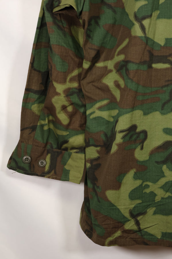 1969 Contract Deadstock M-R ERDL Green Leaf Camouflage Jungle Fatigue Jacket