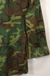 1969 Contract Deadstock M-R ERDL Green Leaf Camouflage Jungle Fatigue Jacket