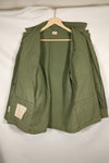 Estimated 1963, Estimated S-S 1st Model Jungle Fatigue Jacket, Scratched, Used.
