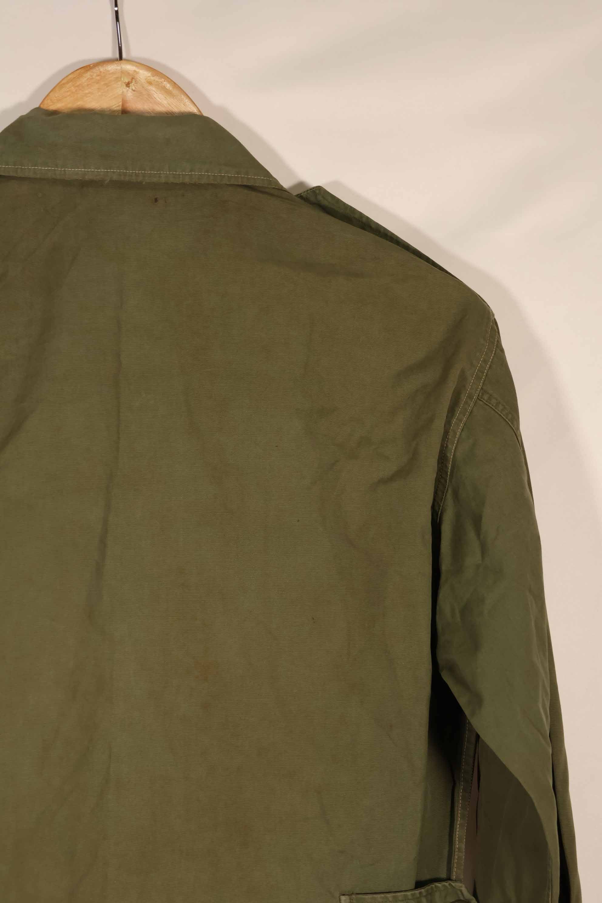 Real 1st Model Jungle Fatigue Jacket, repaired and refitted, used.