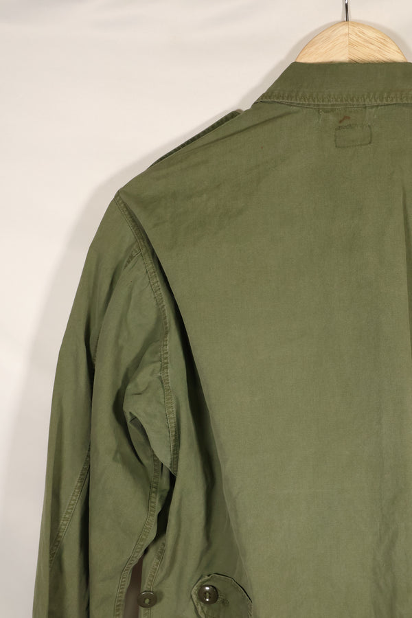 Estimated 1963, Estimated S-S 1st Model Jungle Fatigue Jacket, Scratched, Used.